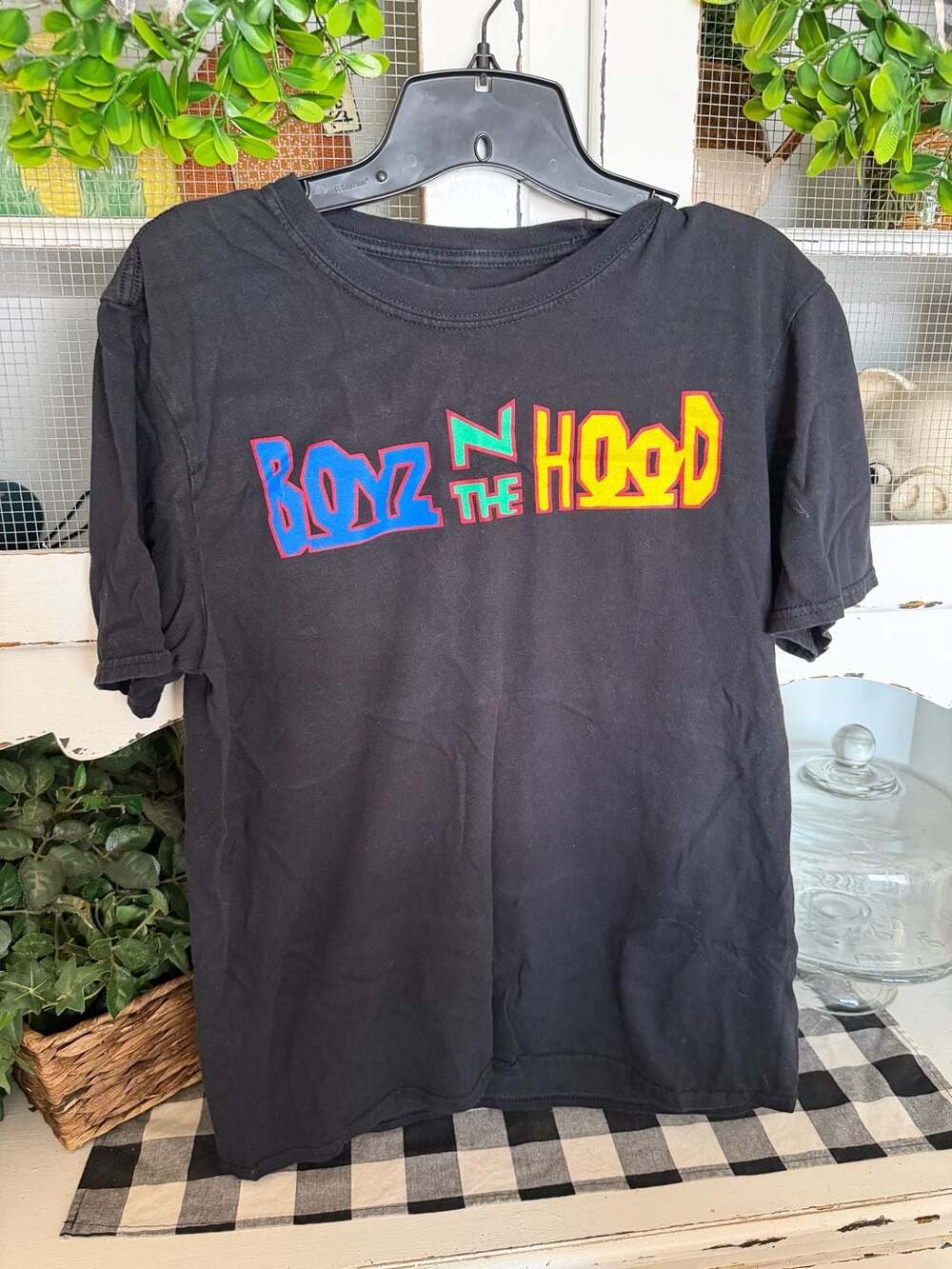 Boyz N The Hood T-Shirt Size M Black Ice Cube Movie Graphic Tee